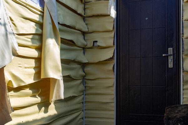 Melted Siding Replacement in Pleasanton
